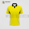 Mẫu áo Tennis thiết kế màu vàng ATNTK14