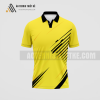 Mẫu áo Tennis thiết kế màu vàng ATNTK3