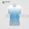 Mẫu áo Tennis thiết kế màu xanh mước biển ATNTK2
