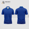 Mẫu áo đấu tennis câu lạc bộ huấn luyện thể thao màu xanh dương thiết kế ATNTK208