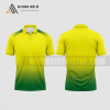 Mẫu áo đấu tennis câu lạc bộ Quảng Ngãi màu vàng thiết kế ATNTK74