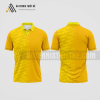 Mẫu áo đấu tennis câu lạc bộ ngôn ngữ Bồ Đào Nha màu vàng thiết kế ATNTK133