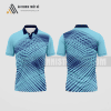 Mẫu áo đấu tennis câu lạc bộ sư phạm tiếng Anh màu xanh thiết kế ATNTK223