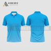 Mẫu áo giải tennis câu lạc bộ kỹ thuật công trình biển màu xanh da trời thiết kế ATNTK100