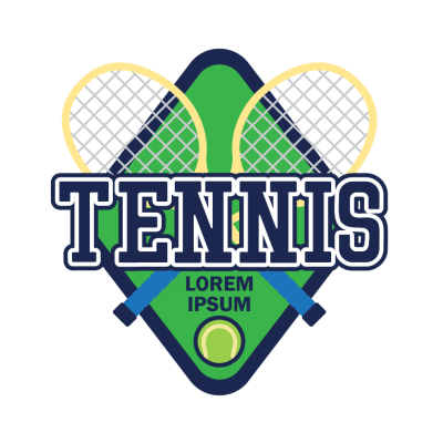 Mẫu logo tennis dành cho đội, câu lạc bộ thiết kế đẹp (116)