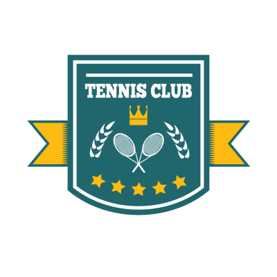 Mẫu logo tennis dành cho đội, câu lạc bộ thiết kế đẹp (194)
