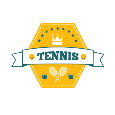 Mẫu logo tennis dành cho đội, câu lạc bộ thiết kế đẹp (2)