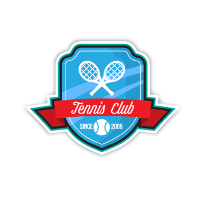 Mẫu logo tennis dành cho đội, câu lạc bộ thiết kế đẹp (67)