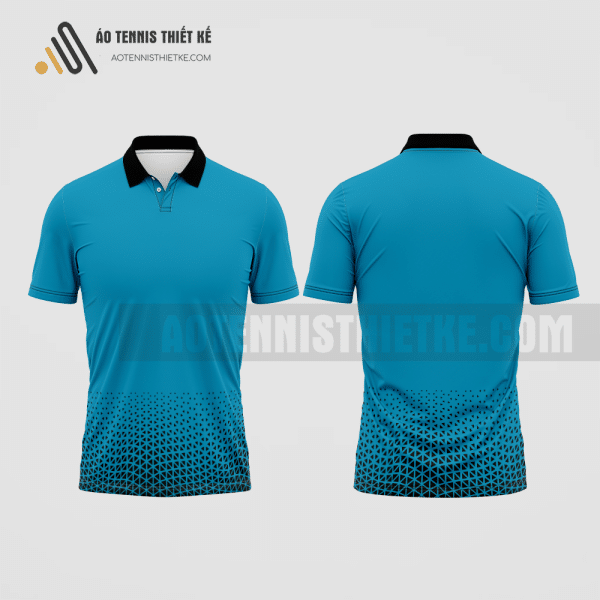 Mẫu đồng phục tennis câu lạc bộ khuyến nông màu xanh dương thiết kế ATNTK226
