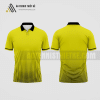 Mẫu đồng phục tennis câu lạc bộ quản lý nhà nước màu vàng thiết kế ATNTK166
