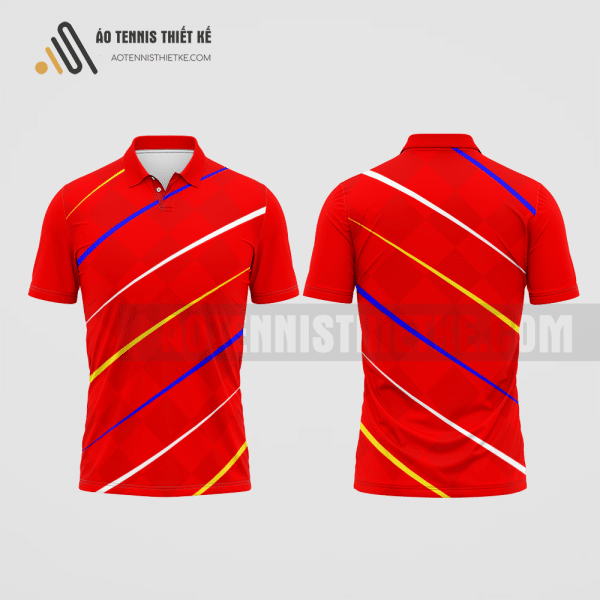 Mẫu đồng phục tennis câu lạc bộ Bà Rịa – Vũng Tàu màu đỏ thiết kế ATNTK28