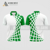 Mẫu quần áo đánh tennis câu lạc bộ Nghệ An màu xanh lá cây thiết kế ATNTK67