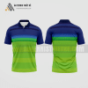 Mẫu quần áo tennis câu lạc bộ Thái Nguyên màu xanh nõn chuối thiết kế ATNTK81
