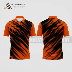 Mẫu trang phục thi đấu tennis câu lạc bộ sản xuất và chế biến màu cam thiết kế ATNTK90