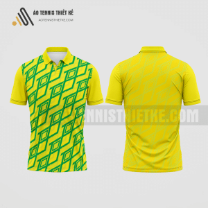 Mẫu quần áo đánh tennis câu lạc bộ Hải Dương màu vàng thiết kế ATNTK52