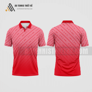 Mẫu quần áo đánh tennis câu lạc bộ Thanh Hóa màu đỏ thiết kế ATNTK82