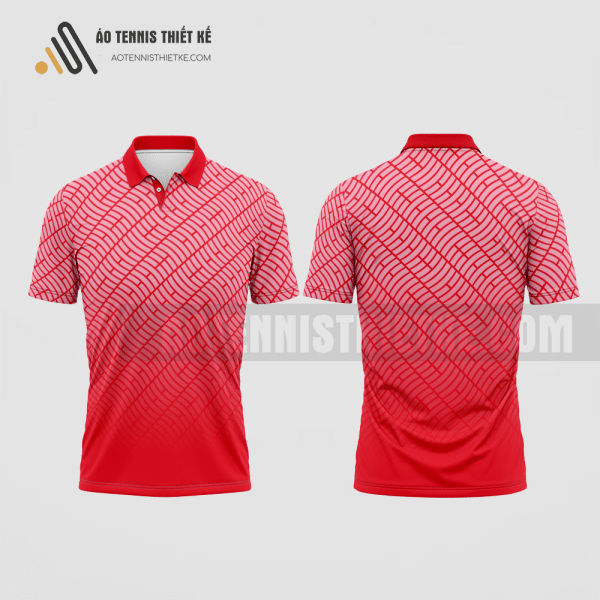 Mẫu quần áo đánh tennis câu lạc bộ Thanh Hóa màu đỏ thiết kế ATNTK82