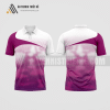Mẫu quần áo tennis câu lạc bộ công nghệ da giầy màu tím thiết kế ATNTK95