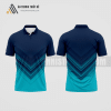 Mẫu quần áo tennis câu lạc bộ quản lý giáo dục màu xanh tím than thiết kế ATNTK200