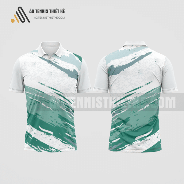 Mẫu áo polo tennis câu lạc bộ Ba Tơ màu xanh ngọc thiết kế chất lượng ATNTK288