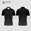 Mẫu áo polo tennis câu lạc bộ Tây Ninh màu đen thiết kế ATNTK79