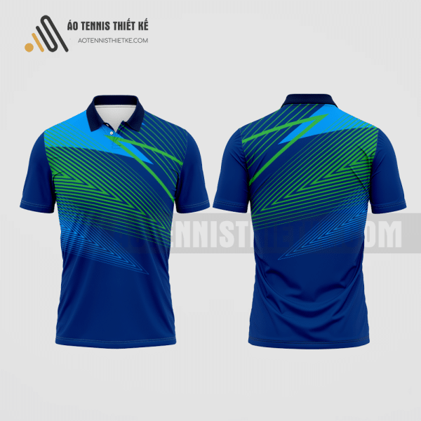 Mẫu áo quần vợt câu lạc bộ An Nhơn màu xanh tím than thiết kế uy tín ATNTK277
