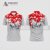 Mẫu áo quần vợt câu lạc bộ Bình Đại màu đỏ tự thiết kế ATNTK322