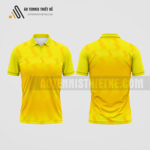 Mẫu áo quần vợt câu lạc bộ Ngân hàng An Bình ABBank màu vàng tự thiết kế ATNTK262