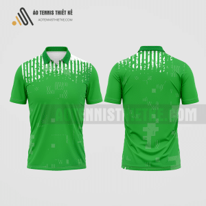 Mẫu áo quần vợt câu lạc bộ Ngân hàng Phương Nam Southern Bank màu xanh lá thiết kế đẹp ATNTK247