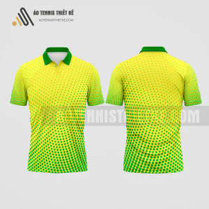 Mẫu áo tennis câu lạc bộ Ngân hàng Đại A màu xanh lá thiết kế độc ATNTK236