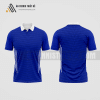 Mẫu áo tennis câu lạc bộ giáo dục chính trị màu xanh dương thiết kế ATNTK206