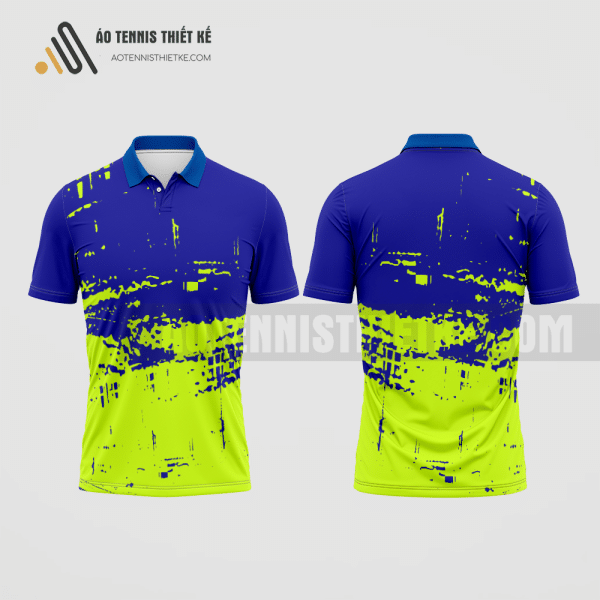 Mẫu áo thun tennis câu lạc bộ Ngân hàng VN Thịnh Vượng VP Bank màu xanh biển thiết kế tốt nhất ATNTK255