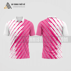 Mẫu đồng phục tennis câu lạc bộ Bà Rịa màu hồng tự thiết kế ATNTK286