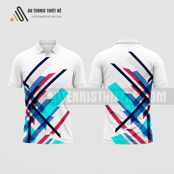 Mẫu đồng phục tennis câu lạc bộ Ngân hàng Xây dựng VN màu tím than thiết kế uy tín ATNTK241