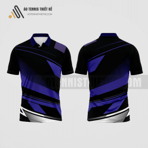 Mẫu đồng phục tennis câu lạc bộ công nghệ - thông tin màu tím thiết kế ATNTK117