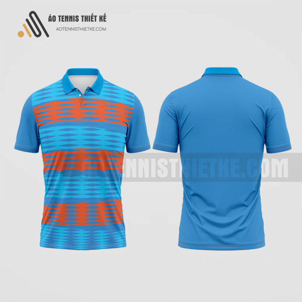 Mẫu quần áo tennis câu lạc bộ An Lão màu xanh da trời thiết kế cao cấp ATNTK275
