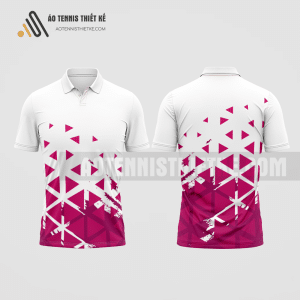 Mẫu quần áo tennis câu lạc bộ Bỉm Sơn màu hồng thiết kế độc ATNTK320