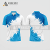 Mẫu trang phục thi đấu tennis câu lạc bộ Bắc Quang màu xanh da trời thiết kế cao cấp ATNTK299