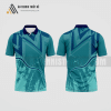 Mẫu áo chơi tennis câu lạc bộ Bình Thạnh màu xanh ngọc thiết kế độc ATNTK332