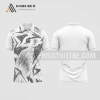 Mẫu áo giải tennis câu lạc bộ Đông Triều màu trắng thiết kế nam ATNTK460