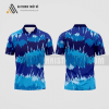Mẫu áo polo tennis câu lạc bộ Hà Giang màu xanh biển thiết kế chính hãng ATNTK498
