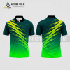 Mẫu áo quần vợt câu lạc bộ Đà Bắc màu xanh lá thiết kế nam ATNTK412