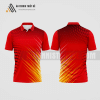 Mẫu áo tennis có cổ câu lạc bộ Đầm Hà màu đỏ thiết kế lạ ATNTK429