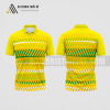 Mẫu áo tennis nam câu lạc bộ Đông Huy màu vàng thiết kế đẹp ATNTK379