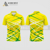 Mẫu áo thi đấu quần vợt câu lạc bộ Chư Pưh màu vàng thiết kế giá rẻ ATNTK398
