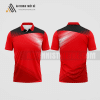 Mẫu áo thi đấu quần vợt câu lạc bộ Đình Lập màu đỏ thiết kế cao cấp ATNTK443