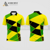 Mẫu áo thi đấu quần vợt câu lạc bộ Đông Tân màu vàng thiết kế cao cấp ATNTK383
