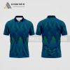 Mẫu áo thun tennis câu lạc bộ Đức Hòa màu xanh thiết kế lạ ATNTK465