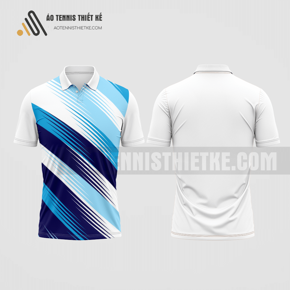 Mẫu đồng phục tennis câu lạc bộ Chi Lăng màu trắng thiết kế tốt nhất ATNTK387