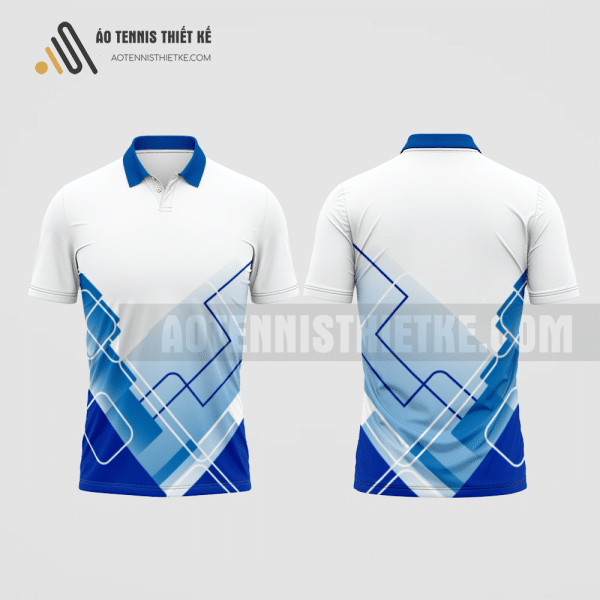 Mẫu đồng phục tennis câu lạc bộ Đất Đỏ màu xanh dương thiết kế chất lượng ATNTK432